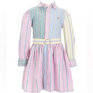 Polo Ralph Lauren Girls Shirtdress 8
